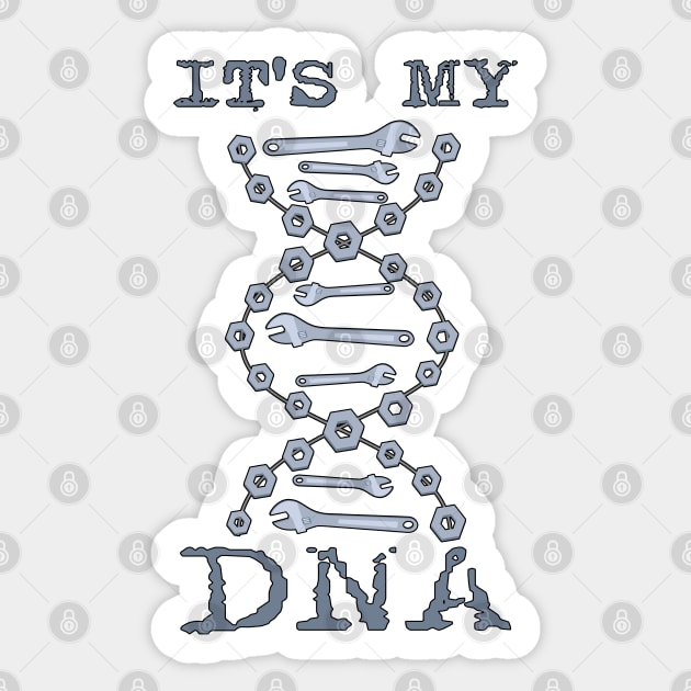 DNA Sticker by Dojaja